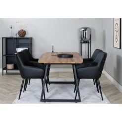 Spisebordssæt Inca med Spisebordsstole Comfort