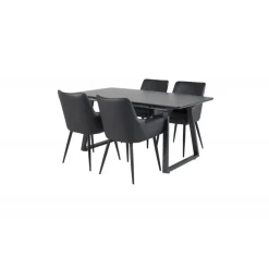 Spisebordssæt Inca med Spisebordsstole Comfort