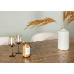 Spisebordssæt Isolde med stole Berit - Beige og Natur