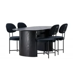 Spisebordssæt Isolde med stole Stella