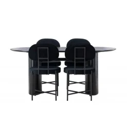 Spisebordssæt Isolde med stole Stella