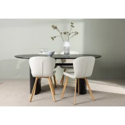 Spisebordssæt Isolde med stole Lilja