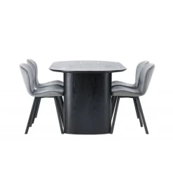 Spisebordssæt Isolde med stole Lilja