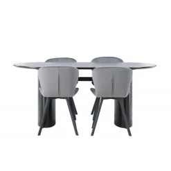 Spisebordssæt Isolde med stole Lilja