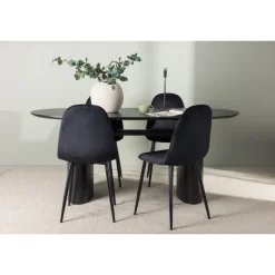 Spisebordssæt Isolde med stole Polar