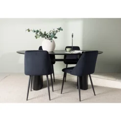 Spisebordssæt Isolde med stole Night
