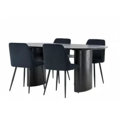 Spisebordssæt Isolde med stole Night