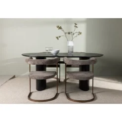 Spisebordssæt Isolde med stole Morning