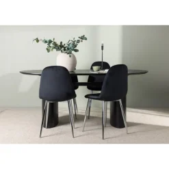 Spisebordssæt Isolde med stole Polar