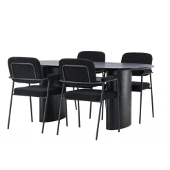 Spisebordssæt Isolde med Yesterday stole