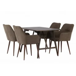 Spisebordssæt Kaseindon med Tomorrow Spisebordsstole