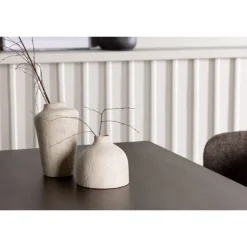 Spisebordssæt Kaseindon med Modesto Spisebordsstole - Mørkebrun og Mørkegrå