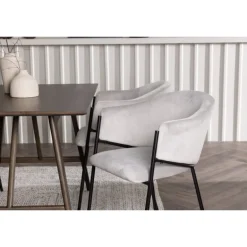 Spisebordssæt Kaseindon med Spisebordsstole Evelina