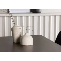 Spisebordssæt Kaseindon med Spisebordsstolene Polar - Sort og Mørkebrun