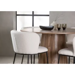Spisebordssæt Lanzo med Edina stole