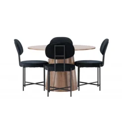 Spisebordssæt Lanzo med Stella stole