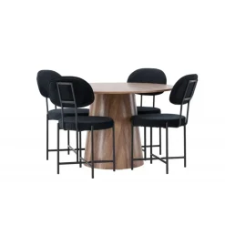 Spisebordssæt Lanzo med Stella stole