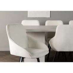 Spisebordssæt Olga med Spisebordsstole Rosie