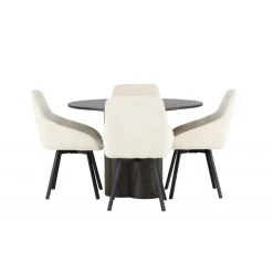 Spisebordssæt Olivia med stolene Rosie