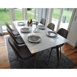 Spisebordssæt Polar med Spisebordsstole Polar