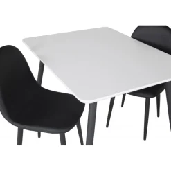 Spisebordssæt Polar med Spisebordsstole Polar