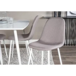 Spisebordssæt Polar med Spisebordsstole Polar