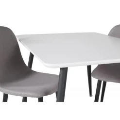 Spisebordssæt Polar med Spisebordsstole Polar