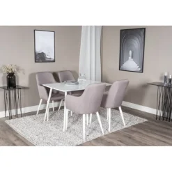 Spisebordssæt Polar med Spisebordsstole Comfort