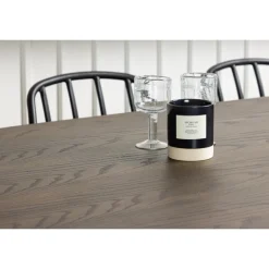 Spisebordssæt Stone med Dyron stole - Sort og Mocca