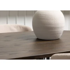 Spisebordssæt Stone med Modesto stole - Beige og Mocca