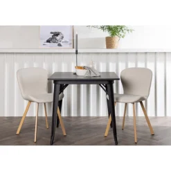 Spisebordssæt Tempe med Spisebordsstole Lilja