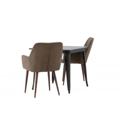 Spisebordssæt Tempe med Spisebordsstole Tomorrow