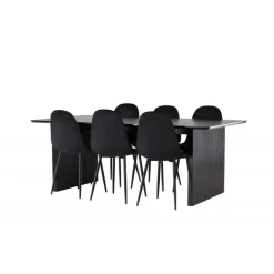 Spisebordssæt Vail med Spisebordsstole Polar