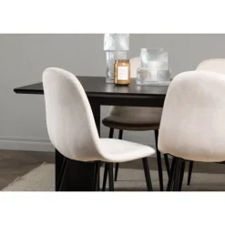 Spisebordssæt Vail med Spisebordsstolene Polar