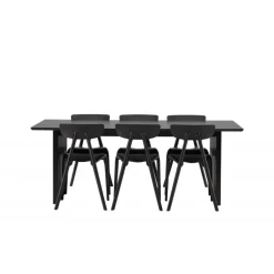 Spisebordssæt Vail med Spisebordsstole Ursholmen