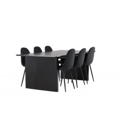 Spisebordssæt Vail med Spisebordsstole Polar