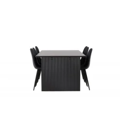 Spisebordssæt Vail med Spisebordsstole Polar