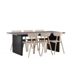 Spisebordssæt Vail med Ursholmen Spisebordsstole