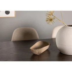 Spisebordssæt Ystad med Spisebordsstolene Polar - Beige og Mocca