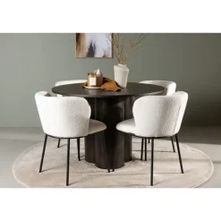 Spisebordsæt Olivia med stole Edina