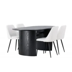 Spisestuesæt Isolde med stolene Night