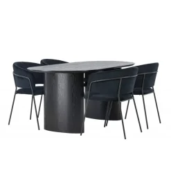 Spisestuesæt Isolde med stole Selma