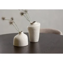 Spisestuesæt Sten med Berit stole - Beige og Mocca