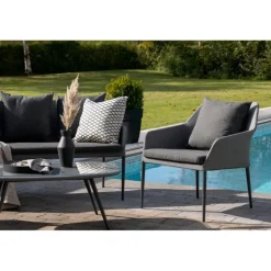 Spoga Sofa Sæt - Sort,Grå