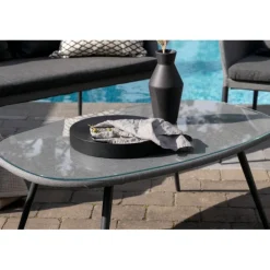 Spoga Sofa Sæt - Sort,Grå