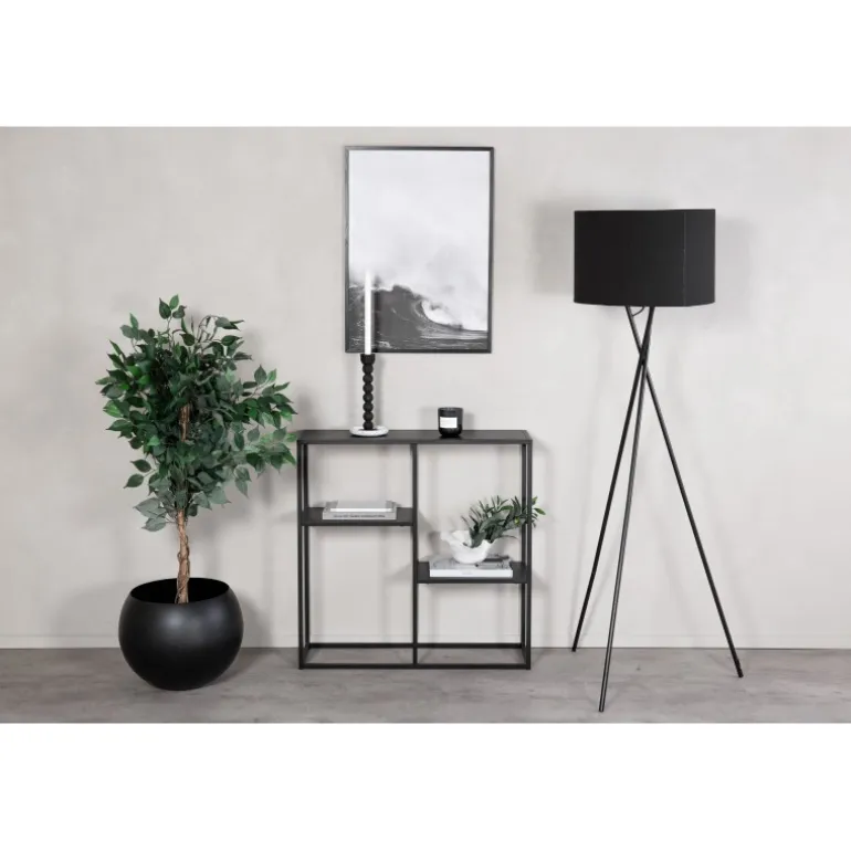 Staal Hylde 80 x 81 - Sort