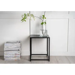 Staal Sidebord - Sort