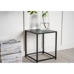 Staal Sidebord - Sort