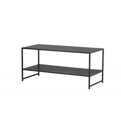 Staal Sofabord - Sort