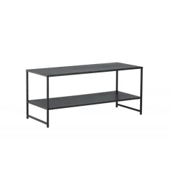 Staal Sofabord - Sort